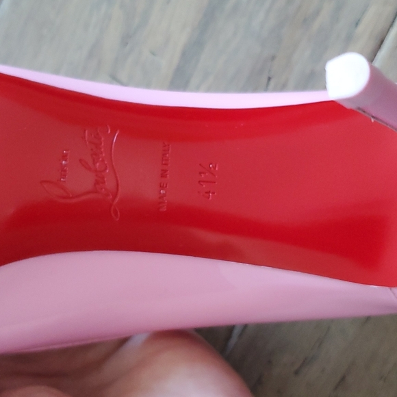 Christian Louboutin sporty kate pink pumps 41.5 Rare - Picture 3 of 6